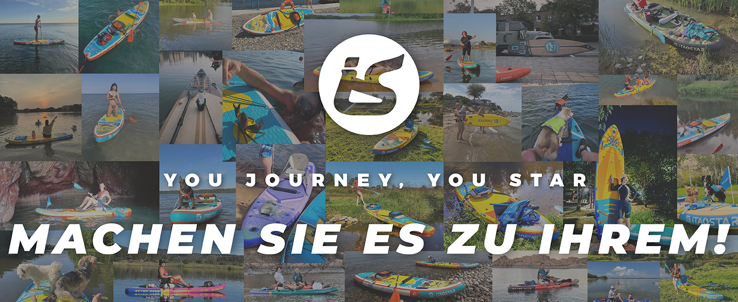 SUP-дошка iTAOSTAR Adventure 365x88/99 см з сидінням, надувний сапборд для підлітків/дорослих, 5 плавників, чорний