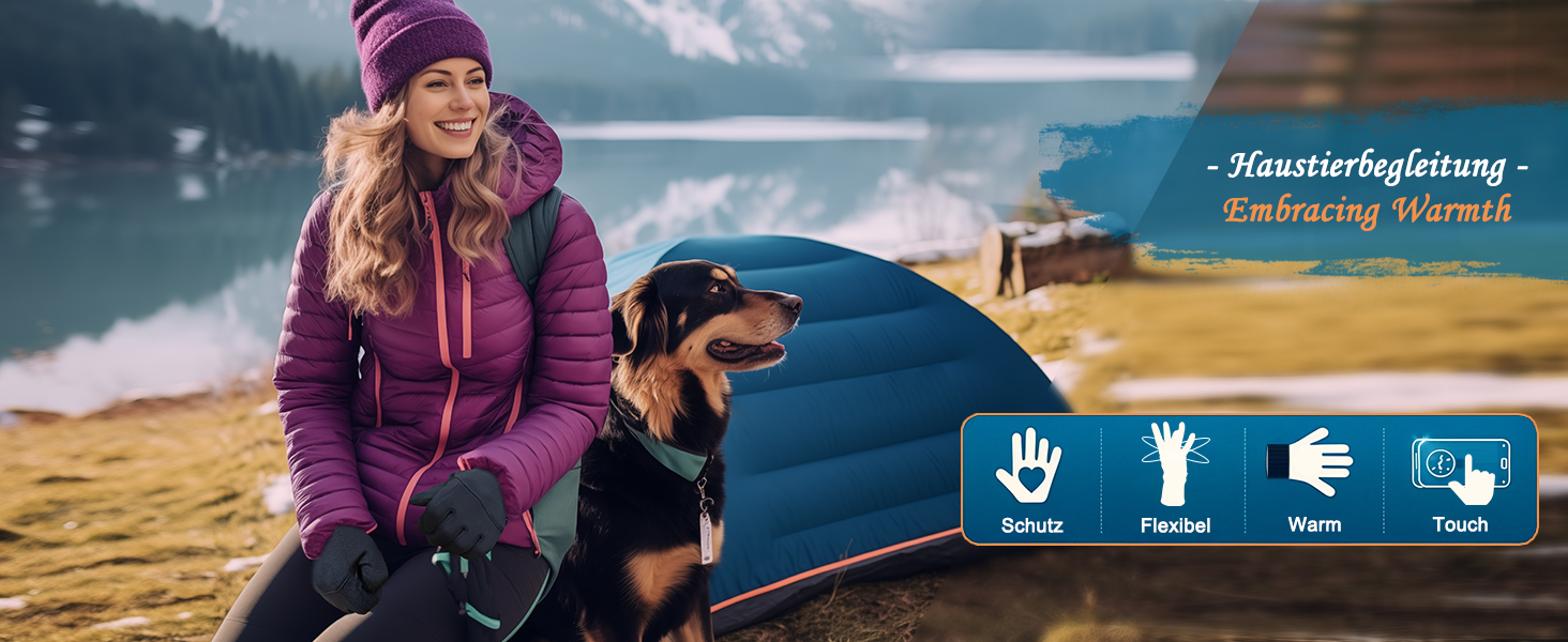 Рукавички сенсорні для велоспорту, чорні. Чоловічі/жіночі, нековзкі, вітронепроникні, для велосипеда, бігу, катання, лижного спорту. Зимові рукавички.