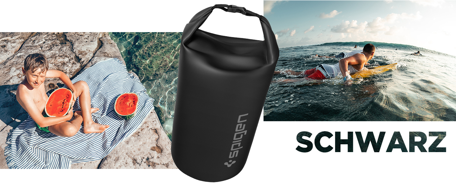 Водонепроникний мішок Spigen Aqua Shield 30L: Сумка для плавання, кемпінгу та водних видів спорту