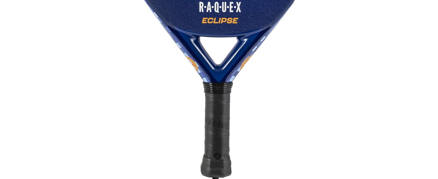 Ракета для падел Raquex Eclipse Carbon: для початківців та професіоналів, унісекс, 360г, піна Eva 15 ImpactCore