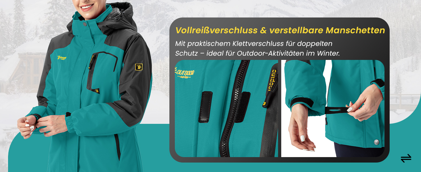 Жіноча тепла зимова куртка Rdruko Softshell з капюшоном, водонепроникна, для сноуборду, рожева, розмір M