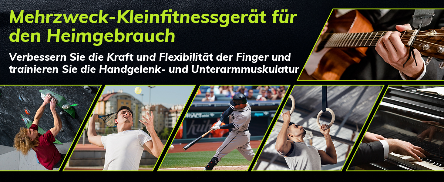 Набір для тренування зап'ястя 2 шт. Handtrainer, 5-60 кг, для спортсменів та реабілітації, FC0101 (темно-сірий)