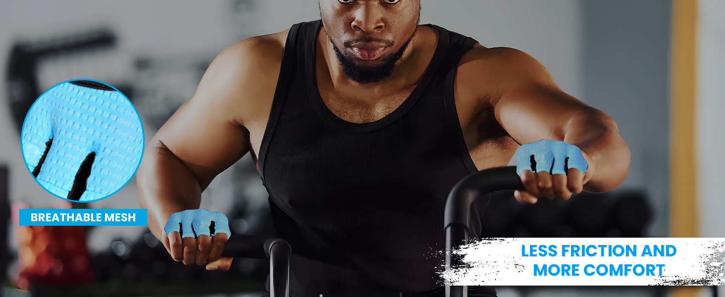 Фитнес-рукавички Westwood Fox для жінок та чоловіків: дихаючі рукавички для важкої атлетики, фітнесу, велоспорту та тренувань з товстою підкладкою та захистом долоні, антиковзне покриття, колір аква, розмір M