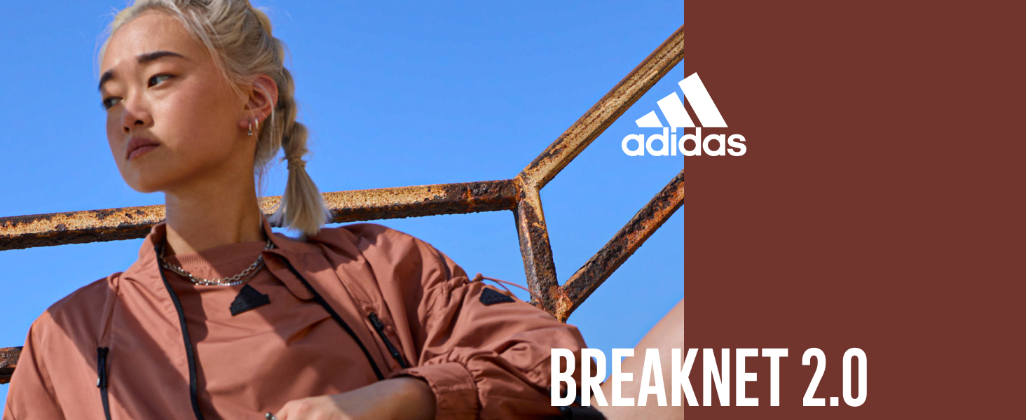 Кросівки жіночі Adidas Breaknet 3.0 White/Black/Silver 40 2/3 EU