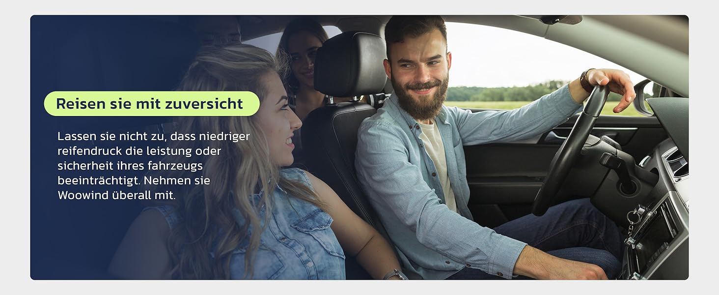 Електричний насос для велосипеда Woowind LP1: швидке накачування, 150 PSI, LCD-дисплей, LED-ліхтар