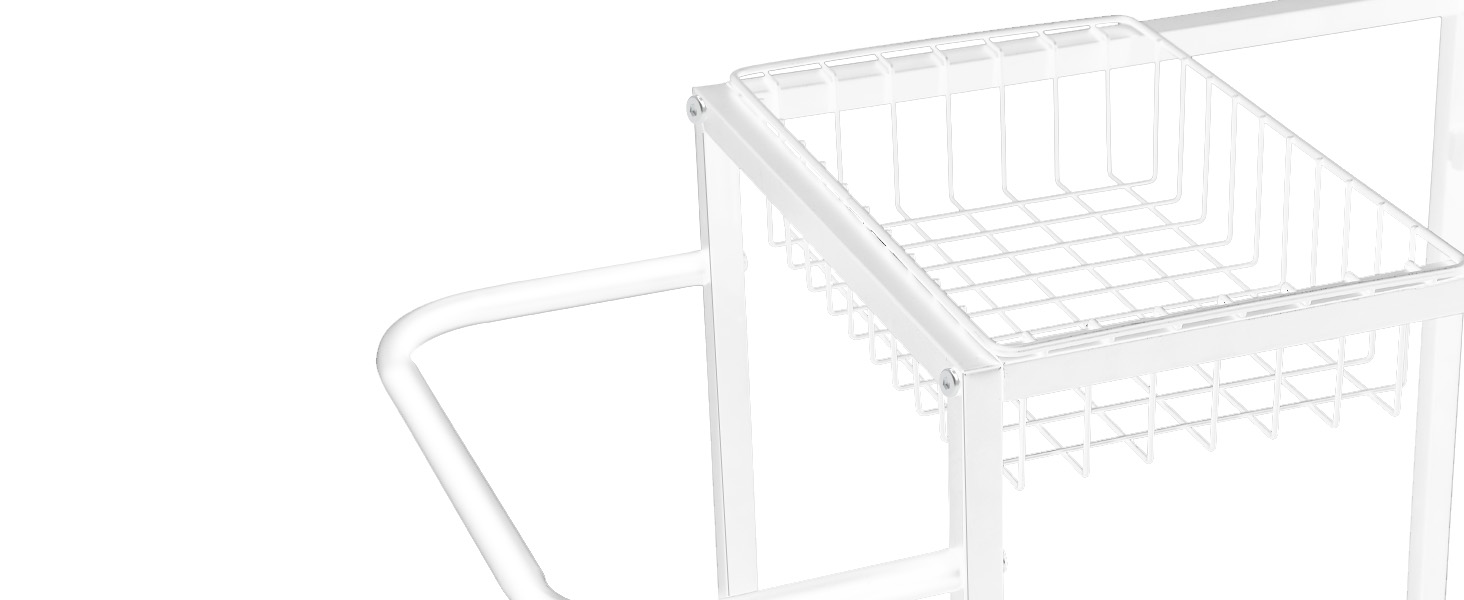 Стійка для зберігання спортивного обладнання Smusei: 3 яруси, металева, з роликами та 8 гачками. Підходить для йог-матів, гантелей, гир, кульок та іншого. Чорний колір.