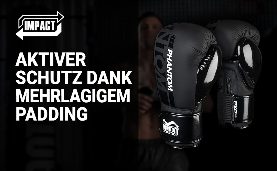 Боксерські рукавички Phantom APEX | MMA, тайський бокс | Чоловічі, чорні, 10 Oz