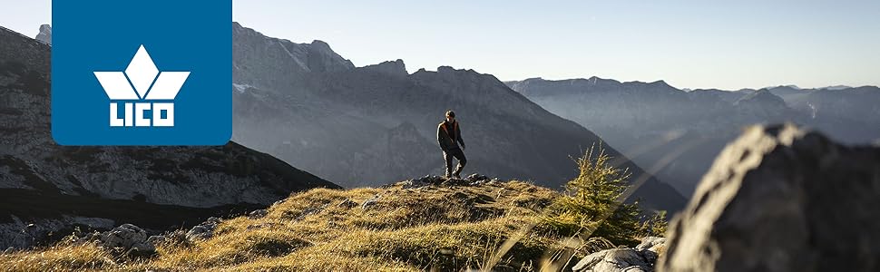 Черевики трекінгові та для прогулянок Lico Milan чоловічі 46 EU чорні/коричневі