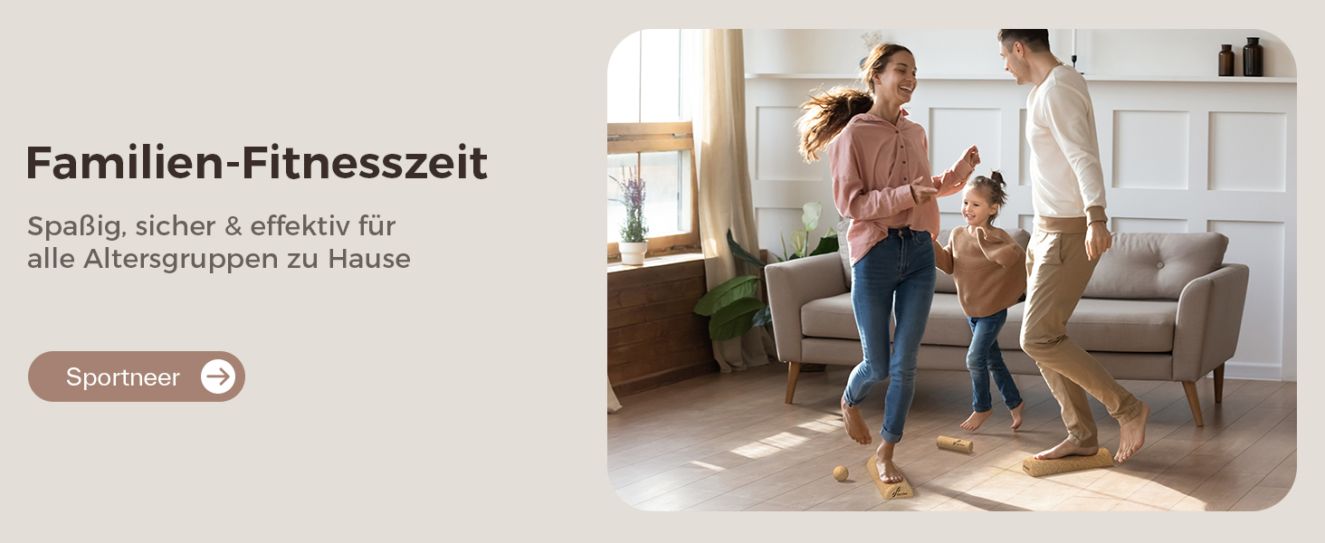 Набір балансувальних дощок Sportneer з натурального корку з сумкою – тренажер для ніг та балансу, для полегшення болю в ногах, тренування склепіння стопи, покращення балансу та стабільності, зміцнення гомілковостопного суглоба