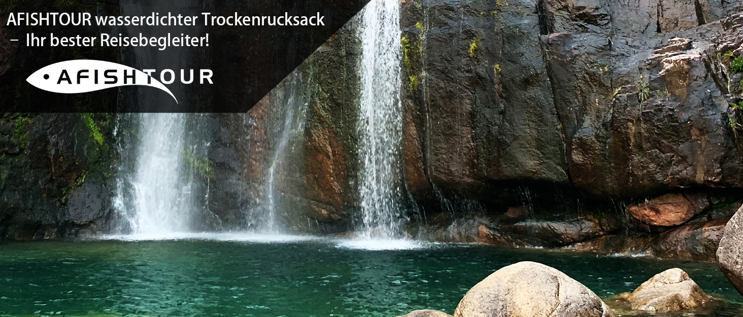 Водонепроникний рюкзак 25L для жінок та чоловіків: Dry-Bag з рол-закриттям та плавучістю для каякінгу, рафтингу (Чорний)