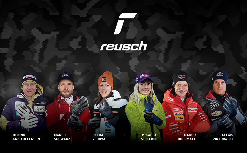 Рукавички Reusch Winter Glove All Finger Touch (р. 8, чорно-сріблястий)