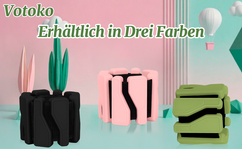 Набір манжет для збільшення ваги 2 шт. (0,46 кг кожна), регульовані ваги для зап'ястя, фітнес-браслети з вагою, ваги для ніг для танців, балету, пілатесу, кардіо, аеробіки, ходьби, зелені