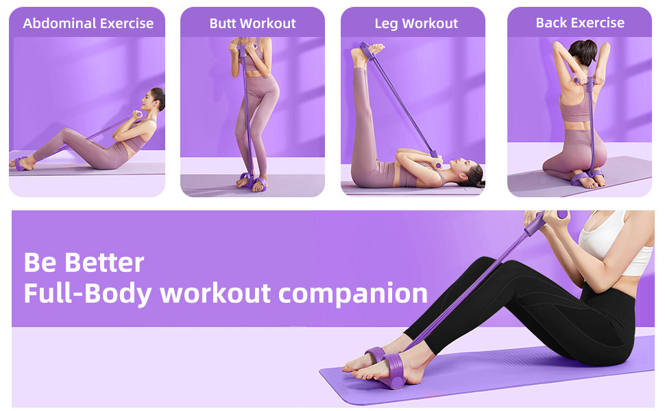 Гумові еластичні стрічки для фітнесу, 6 шт. (блакитні)