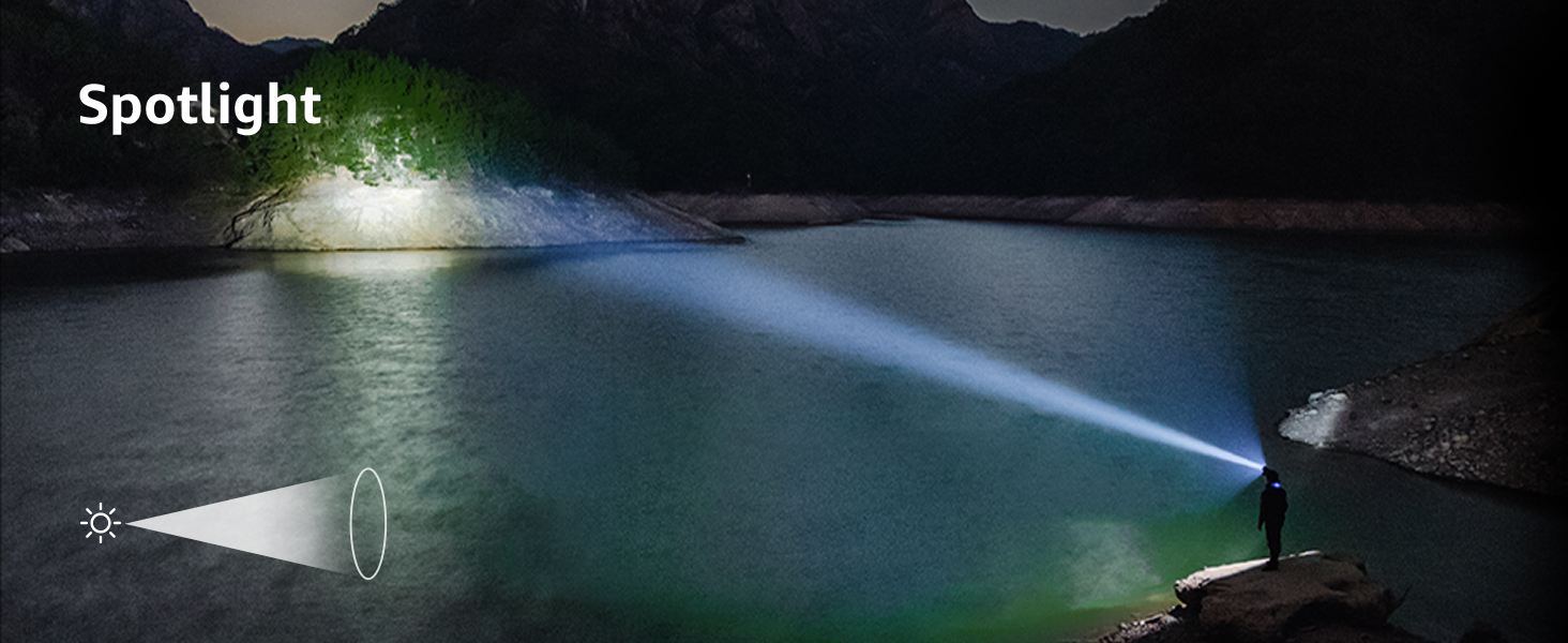 Ліхтар на лоб Lepro, акумуляторний, IP65, 1000 люмен, знімний LED, червоне світло, 6 режимів, для кемпінгу, спорту, риболовлі, майстерні, з USB-C кабелем