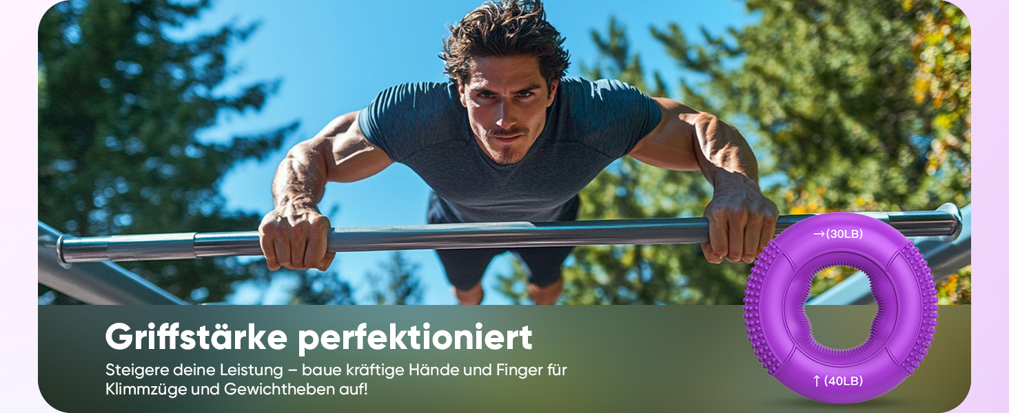 FitBeast Тренажер для рук та пальців, набір 6 шт. для силових вправ, реабілітації та зняття стресу. Підходить для чоловіків, жінок та людей похилого віку.