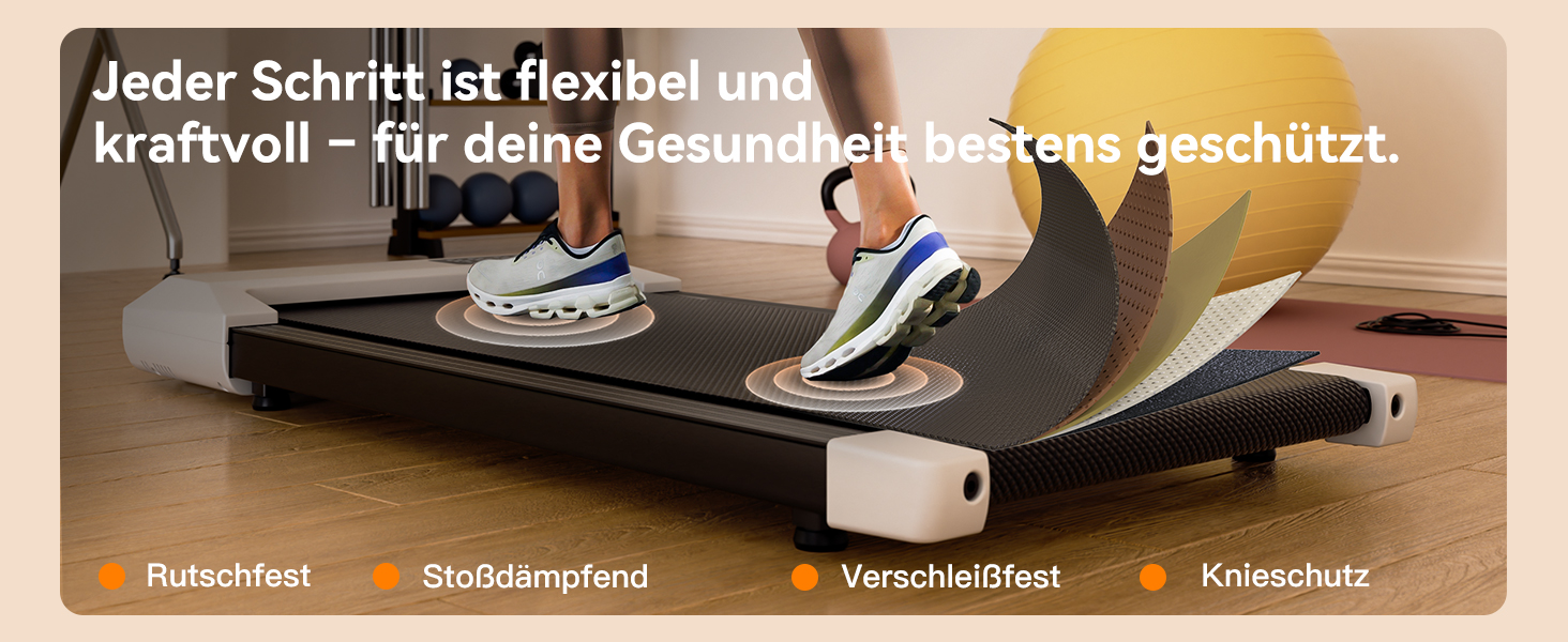 Walking Pad Lacuffy 2.5 HP: біговий доріжки для дому з керуванням через додаток, підтримка 136 кг, чорний, 90 см