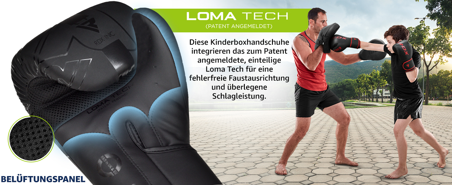 Боксерські рукавички RDX для дітей Maya Hide, 8oz (червоні) - Муай Тай, Кікбоксинг, MMA, бокс