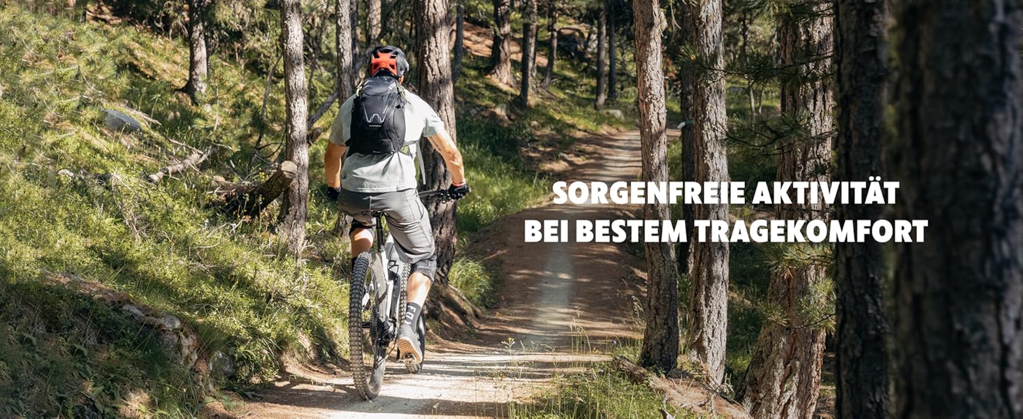 Туристичний рюкзак 20 л Active 20 Premium з вентильованою спинкою, дощовиком і кріпленням для питної системи, з дихаючої 3D Air Mesh, для трекінгу та походів