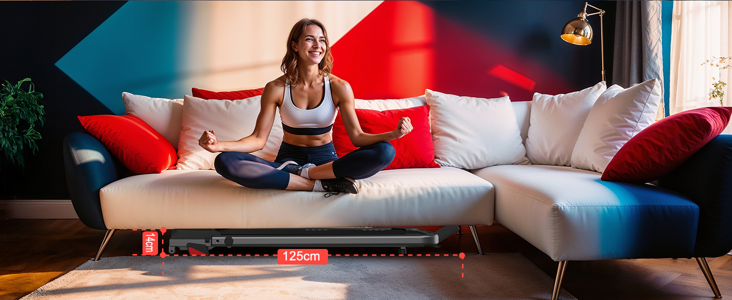 Біговий тренажер MaxVibe для дому: швидкість до 10 км/год, потужність 2.5 PS, вантажопідйомність 100 кг, нахил 4%, Dual Mode (ходьба/біг)