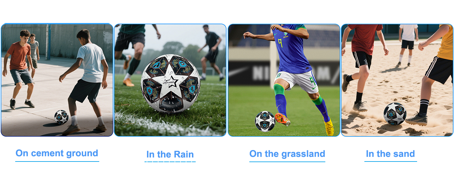 М'яч футбольний розмір 5, подарунок для хлопчика, фаната футболу. Шкіряний футбольний м'яч з насосом.