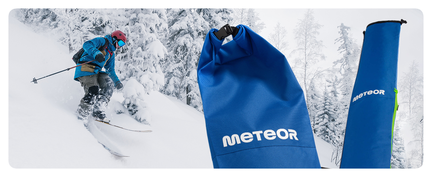 Чохол для лиж Meteor Skitasche: Легкий, водонепроникний, для подорожей (до 195 см)