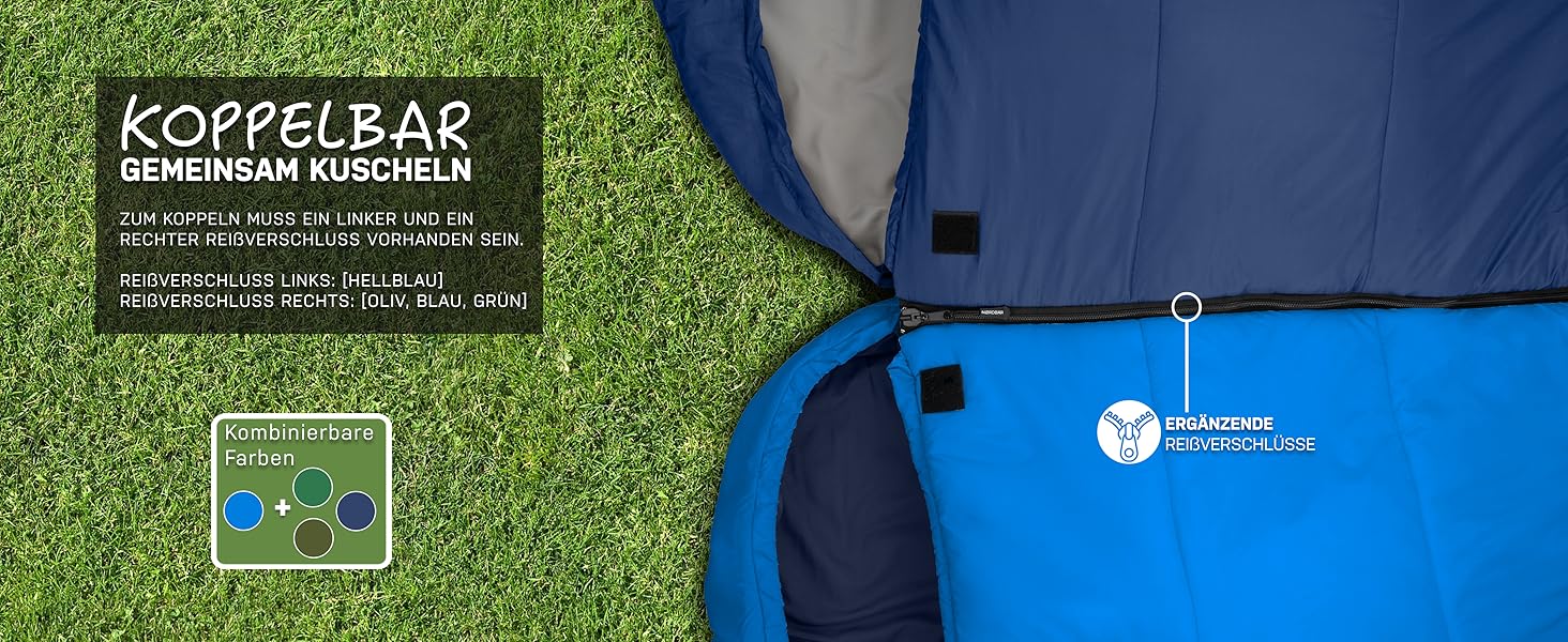 Спальний мішок 3 сезони та літній ультралегкий [750г/1500г] | Намету мішковидний спальний мішок | компактний | для кемпінгу, подорожей, гірських походів | літній спальний мішок блакитний 750г