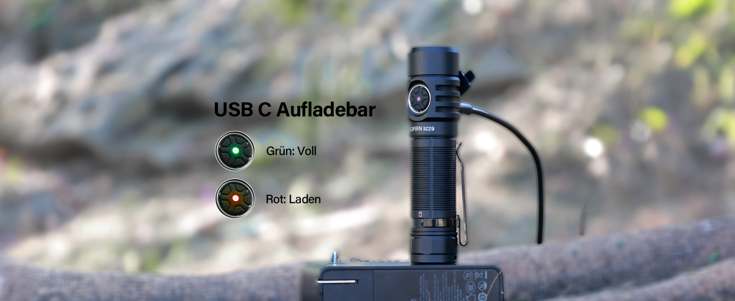 Sofirn SC29: Потужний ліхтарик USB-C, 3000 люмен, EDC для активного відпочинку, туризму та кемпінгу
