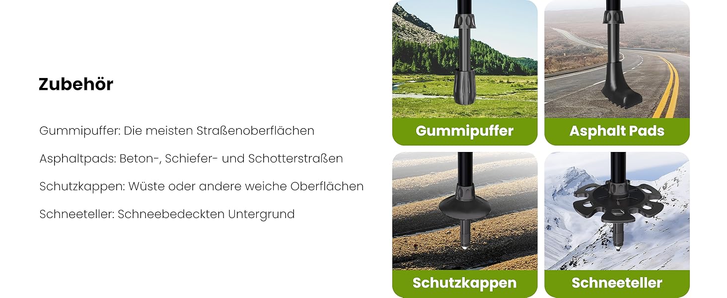 Телескопічні палиці для скандинавської ходьби та трекінгу DOBESTS, алюмінієві складані палиці для ходьби (110-130 см), чорні, преміум-якість