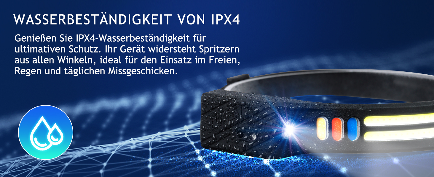Кепка-ліхтар Winthai LED перезарядна, 2 надпотужні 450 люкс з 5 режимами, 1500mAh, кут огляду 230°, водонепроникна IPX4, для бігу, риболовлі, велоспорту, кемпінгу (6LED-2шт)