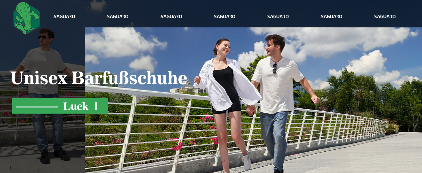 В'язані босижні черевики SAGUARO Unisex з широкою переднячкою та нульовим перепадом п'яти, Luck Ⅰ, розмір 36-48, чорний