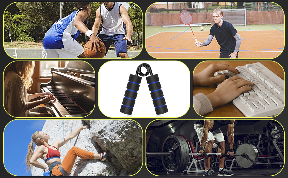 Набір для тренування рук та пальців (4 шт.), алюмінієвий підлокітний тренажер, тренажер сили хвата, тренажер м'язів рук для зміцнення хвата, нарощування м'язів та реабілітації рук (50/100/150/200 LBS)