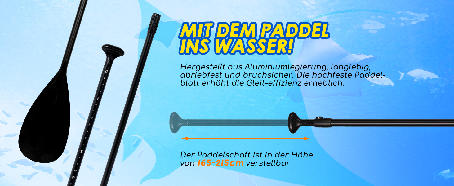 Надувне SUP-борд FunWater: комплект з аксесуарами (весло, насос, рюкзак, лінія, водонепроникний мішок)