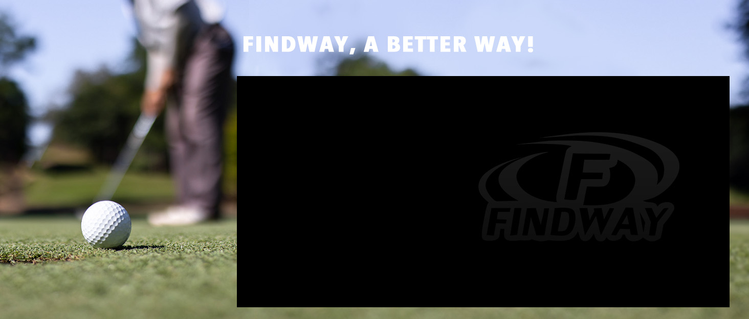 Сумка для гольфу Findway: стійка, легка, для тренувань та гри, 80 см, A1-BK