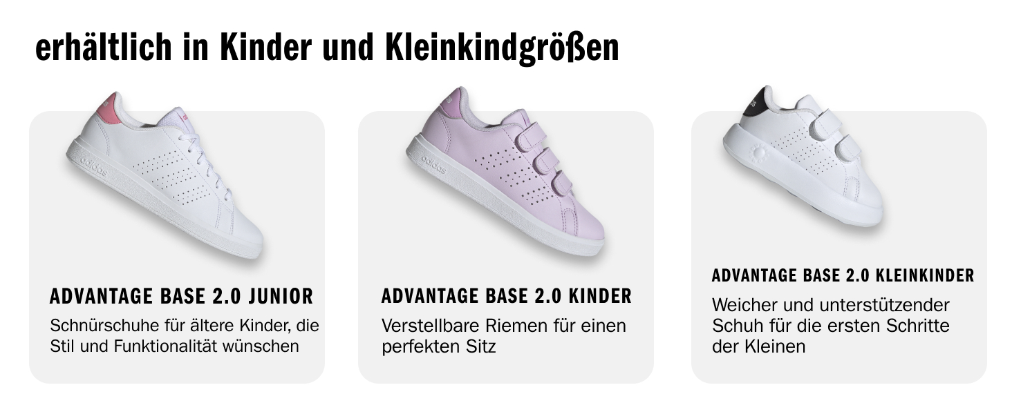 Кросівки adidas Advantage Base 2.0 унісекс, білі з зеленим (Cloud White/Collegiate Green), розмір 42 2/3 EU