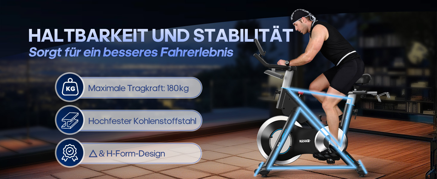 Ергометр DMASUN для дому з регульованим магнітним опором, стійкою для гантелей, важким маховиком, LCD-монітором, регульованою висотою, фітнес-велосипед до 180 кг, зелений [2026 модель]