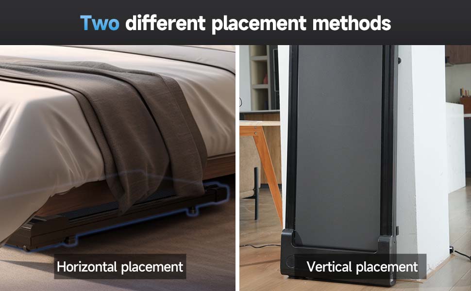 Walking Pad: Компактний електричний біговий тренажер для дому та офісу. Тиха та портативна міні-доріжка для ходьби. Walking Pad