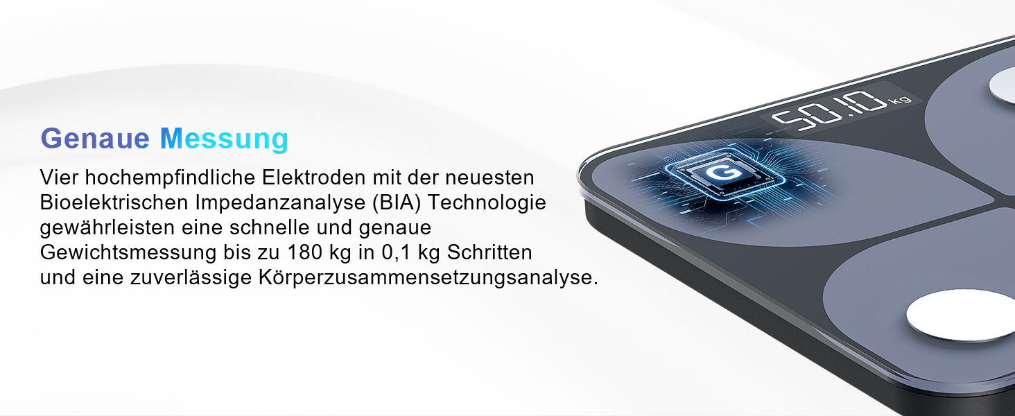 Шкала жиру в організмі, Ваги для ванної кімнати Bluetooth із додатком, розумні цифрові ваги для жиру в організмі, ІМТ, ваги, м'язової маси, води, білка, скелетних м'язів, ваги кісток, BMR, чорний (260 чорний)