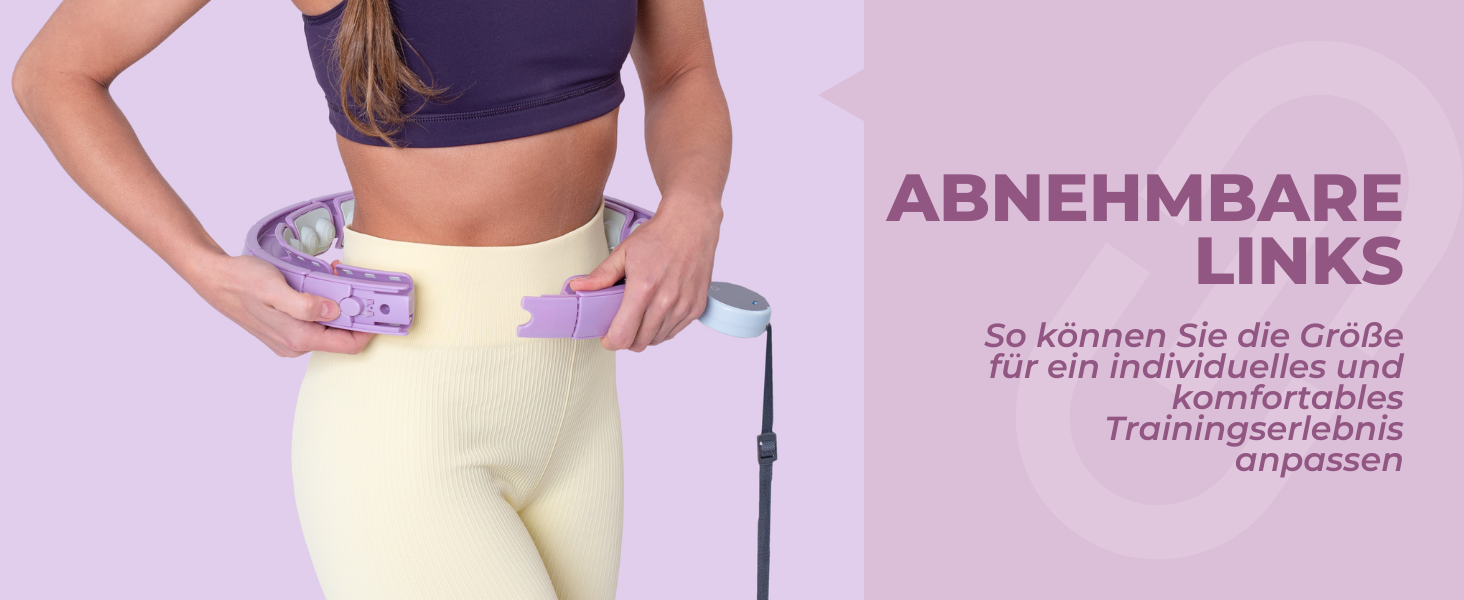 Розумний хулахуп Swiss Activa+ S2 XXL для схуднення та фітнесу, для дорослих