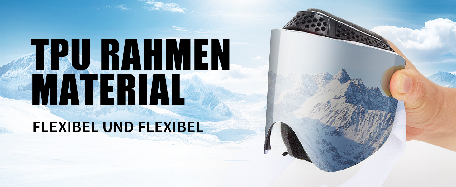 Скі-маска JQF Gear для унісекс YH227 з захистом від запотівання, анти-ковзаючим ремінцем, UV-захистом та регулюванням. Скі-окуляри для сноубордингу та катання на лижах, REVO покриття, червоно-чорний колір (VLT16%)