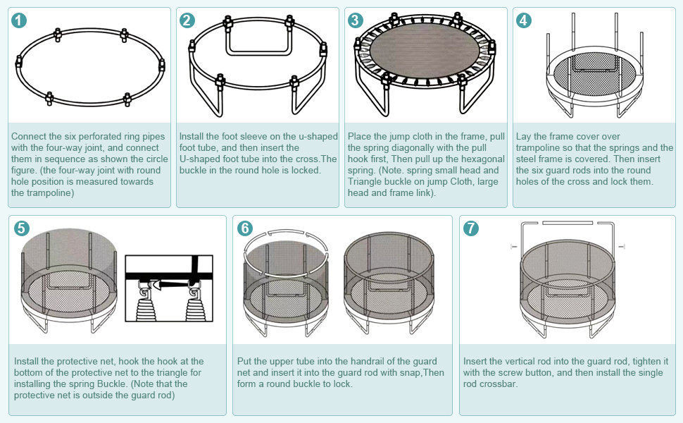 Трамплін для малюків 1,5 м з сіткою безпеки, баскетбольним кільцем, м'ячем, червоний