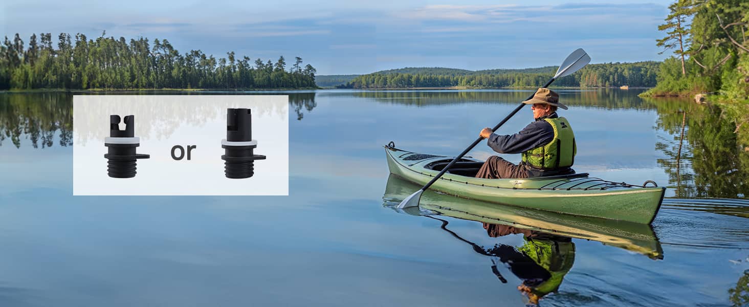 Електричний насос ZLX для SUP, каяків, човнів та наметів - 50PSI, зарядка від авто