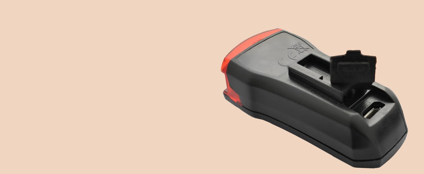 Фронтліхтар Nean CREE LED з акумулятором, світлодіодний велосипедний ліхтар з авторегулюванням та стоп-сигналом, 60 люкс, 6 cd, StVZO, велосипедна лампа, фара, задній ліхтар