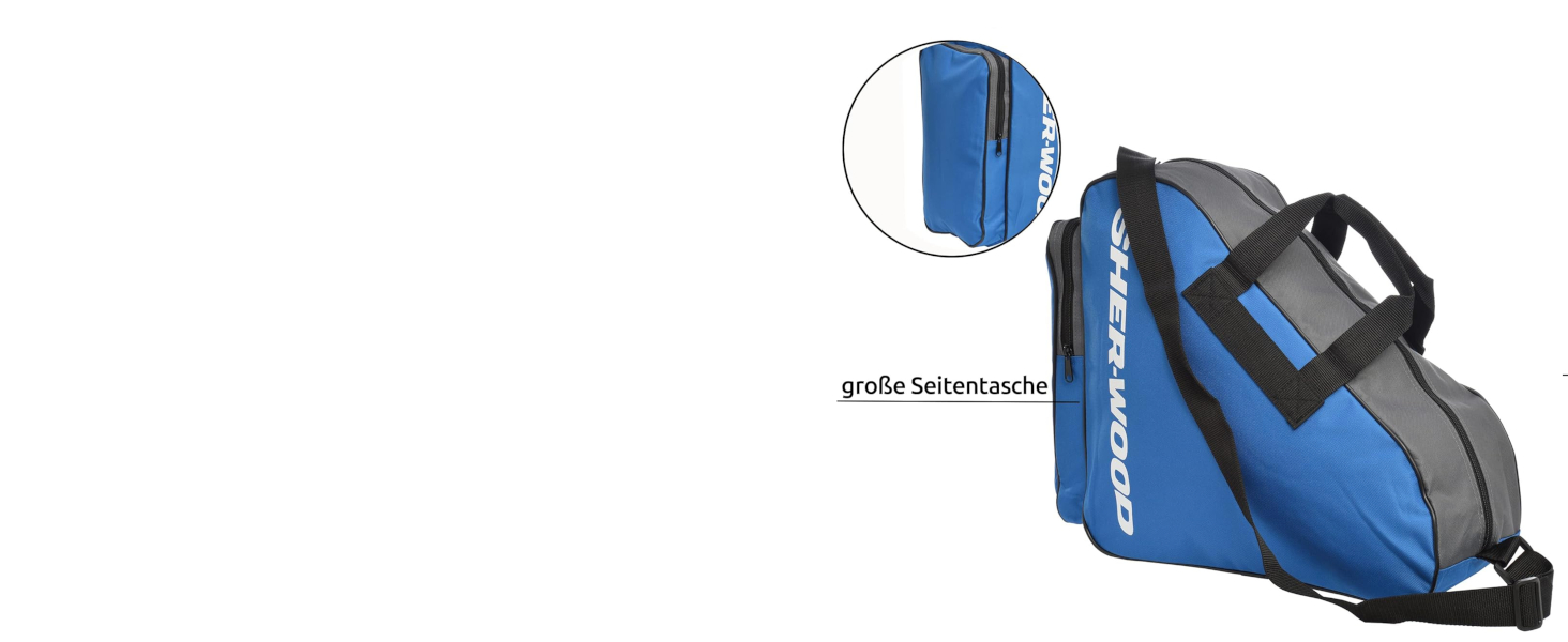 Сумка для ковзанів Sherwood: для ковзанів, роликів та хокею (Marine)