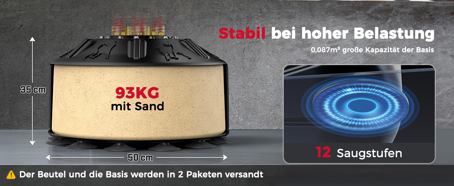 Боксерський мішок FITVEN стійкий з рукавичками, важкий, на присосках для дорослих та дітей, чорний