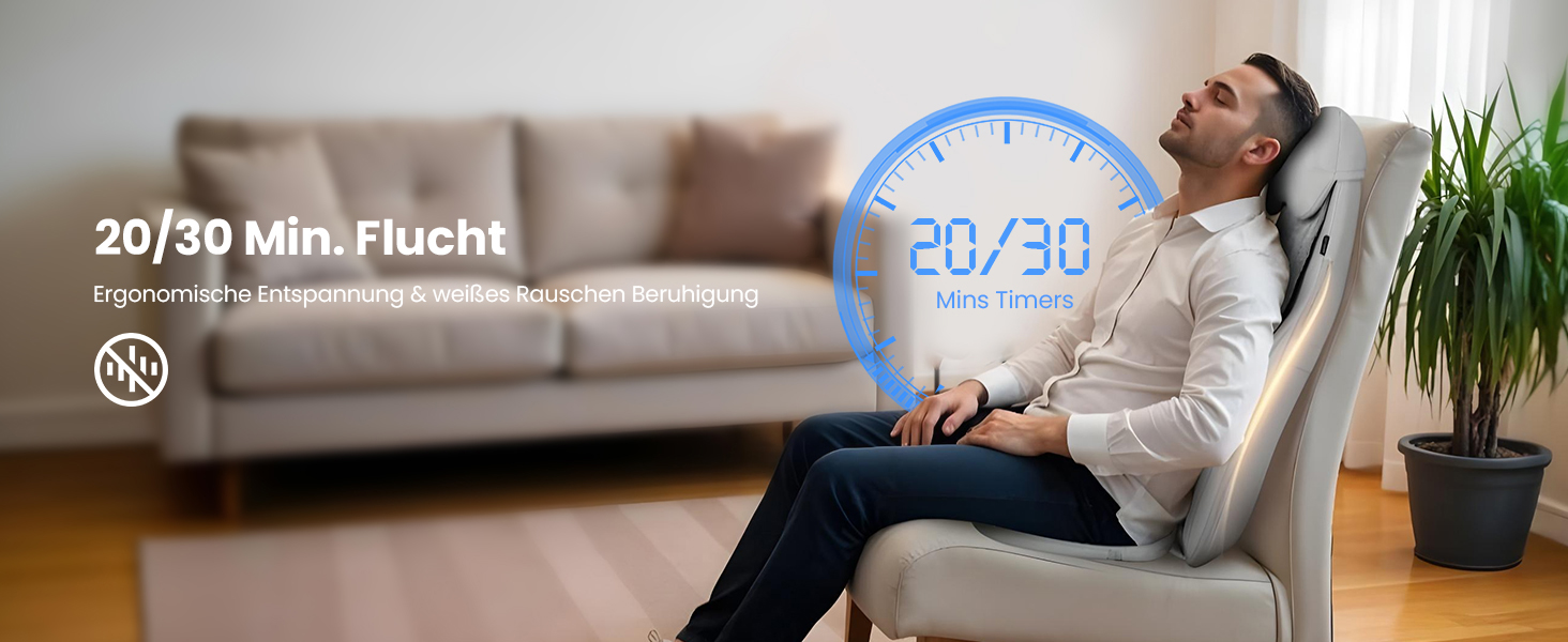 Крісло-масажер Comfier Shiatsu з підігрівом та функцією глибокого масажу, 2D/3D, для дому та офісу