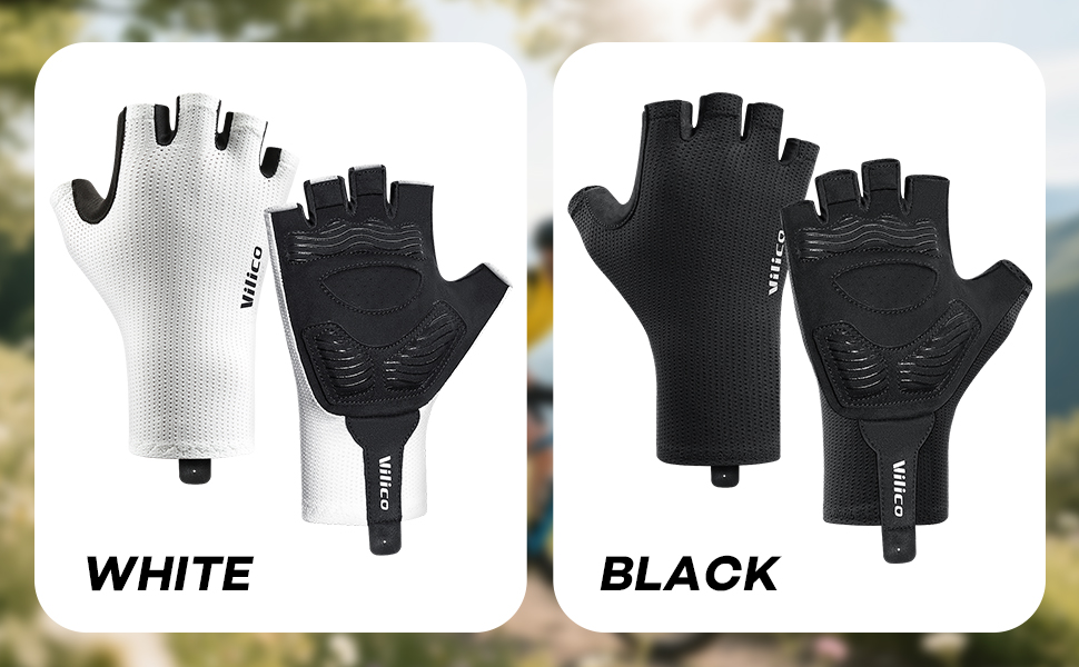 Професійні велосипедні рукавички – дихаючі, амортизуючі, з силіконовими вставками на долонях для катання, альпінізму та активного відпочинку. Чорний, розмір L