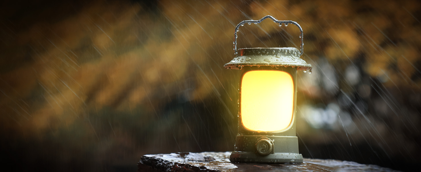 LED кемпінгова лампа-ліхтар у ретро стилі, регульована яскравість, тепле світло, для кемпінгу, саду, надзвичайних ситуацій, USB-зарядка