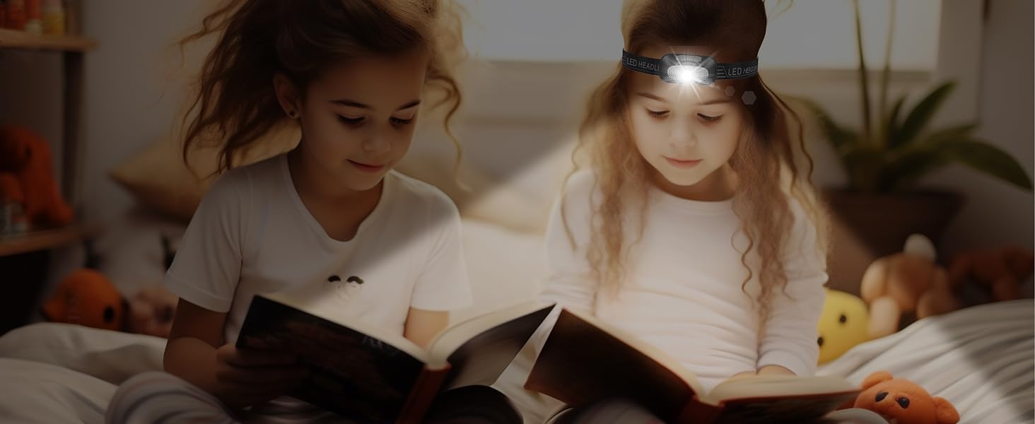 LED налобний ліхтар NREDXOON з акумулятором, USB-C, 5 режимів освітлення (включно з червоним), IPX4, водонепроникний, надзвичайно яскравий для кемпінгу, бігу, DIY та надзвичайних ситуацій (2 шт.) Чорний