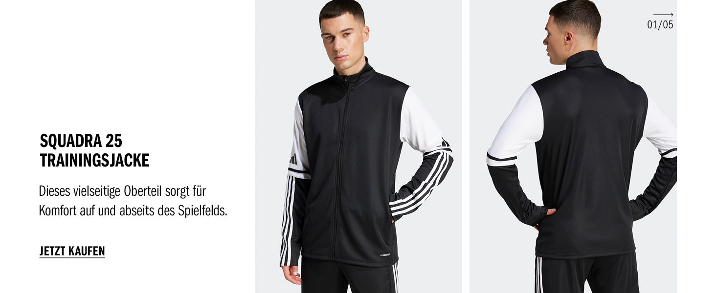 Чоловічі футбольні шорти adidas Squadra 25, чорні (Black/White), розмір L