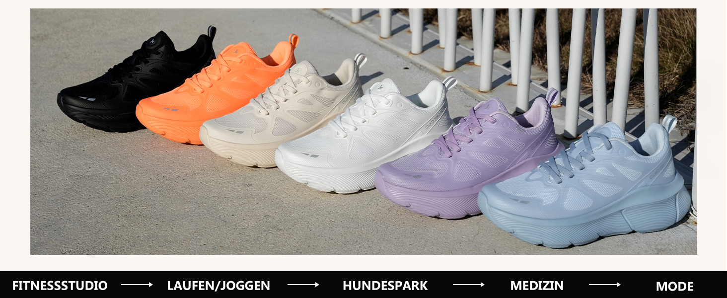 Жіночі кросівки Hawkwell Cloud Zero для ходьби та тенісу, з амортизацією, дихаючі, для спорту, фітнесу, тренувань, бігу, чорні, 42 EU